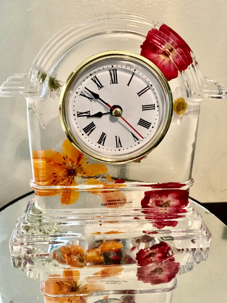 Handmade Clocks w/ Removable Clock Faceplate image 5