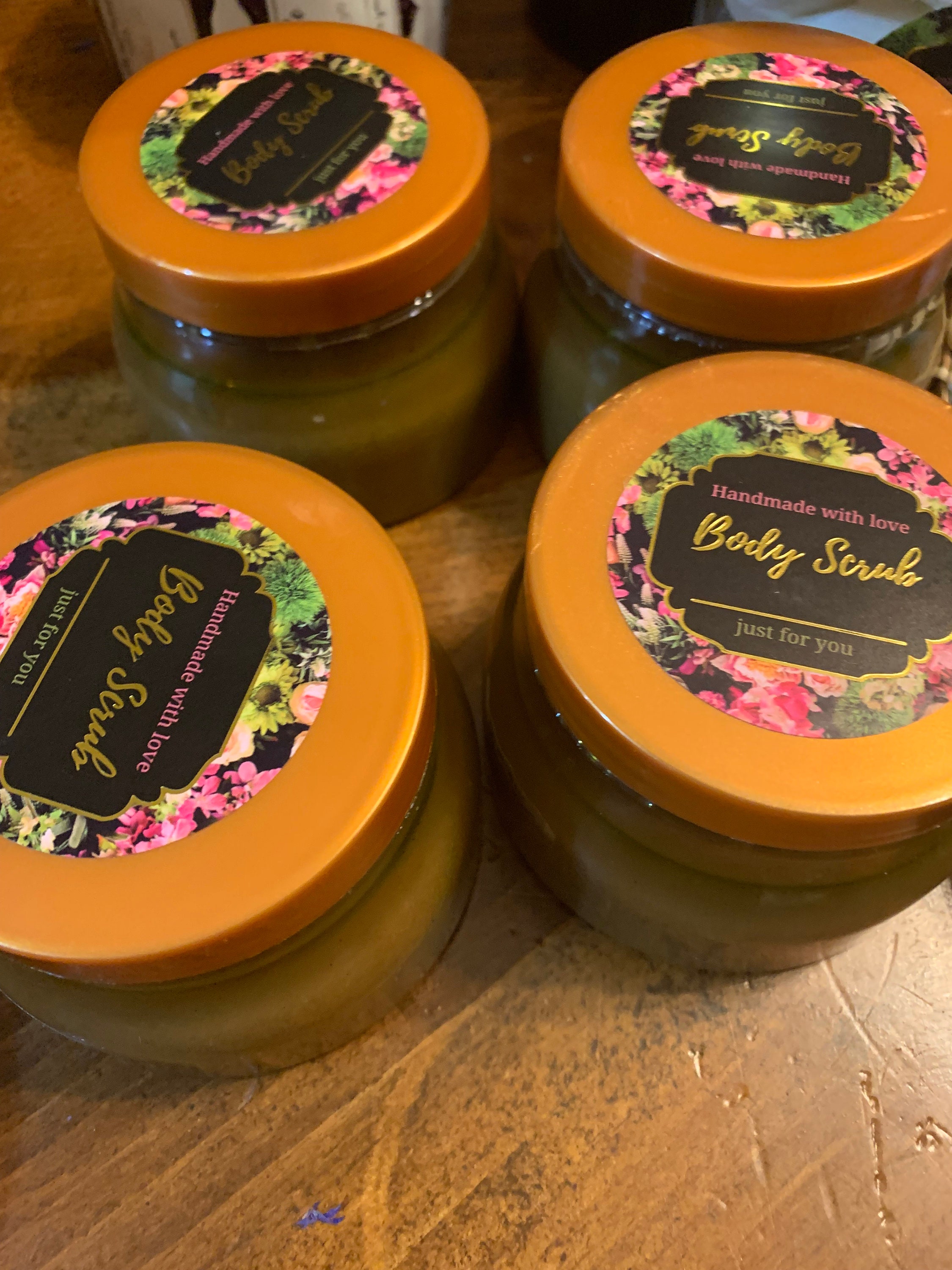 Scrubby Blendz: Matcha & Pink Salt Body Scrub