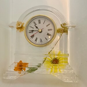 Handmade Clocks w/ Removable Clock Faceplate image 4