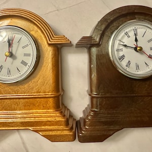 Handmade Clocks w/ Removable Clock Faceplate