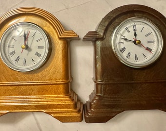 Handmade Clocks w/ Removable Clock Faceplate