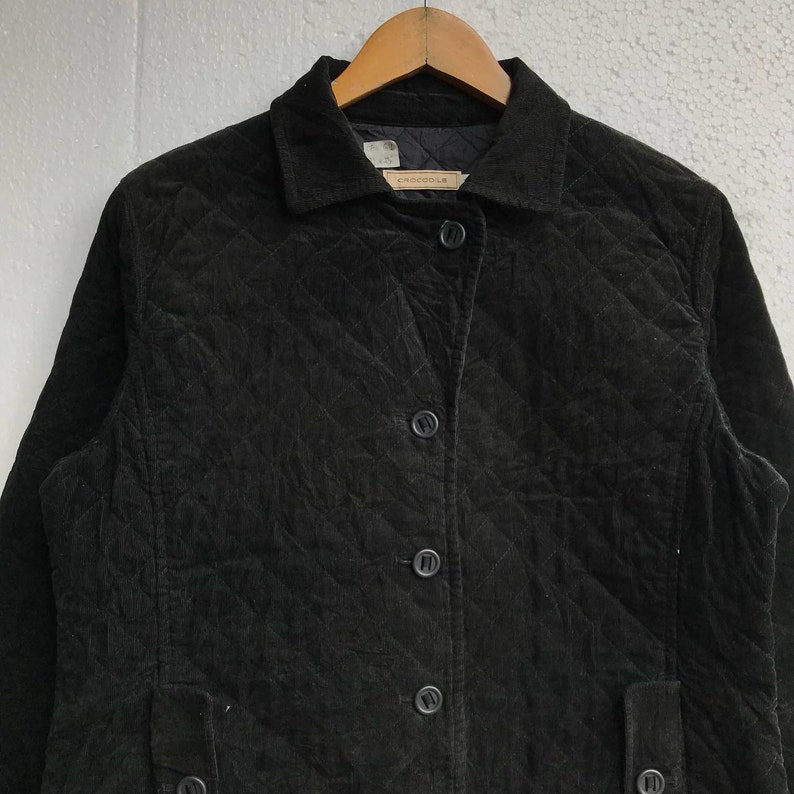 Rare Corduroy Crocodile Button Down Coat Jacket Size M | Etsy
