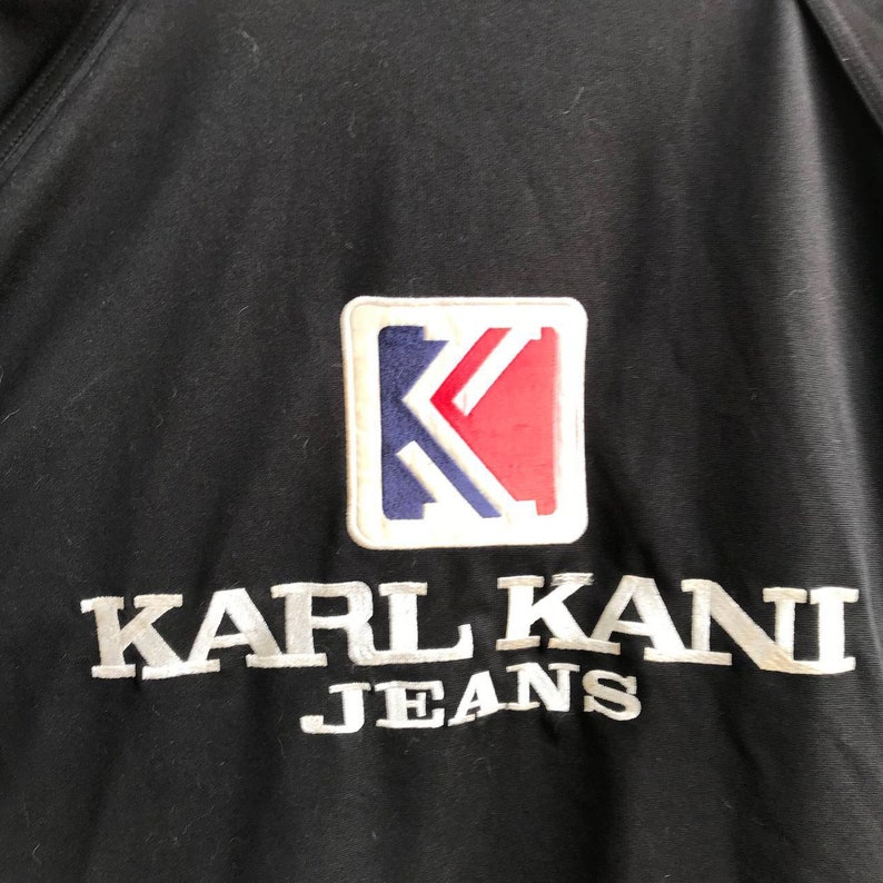 Rare Vintage Karl Kani Jeans Embroidery Big Logo Zipper - Etsy