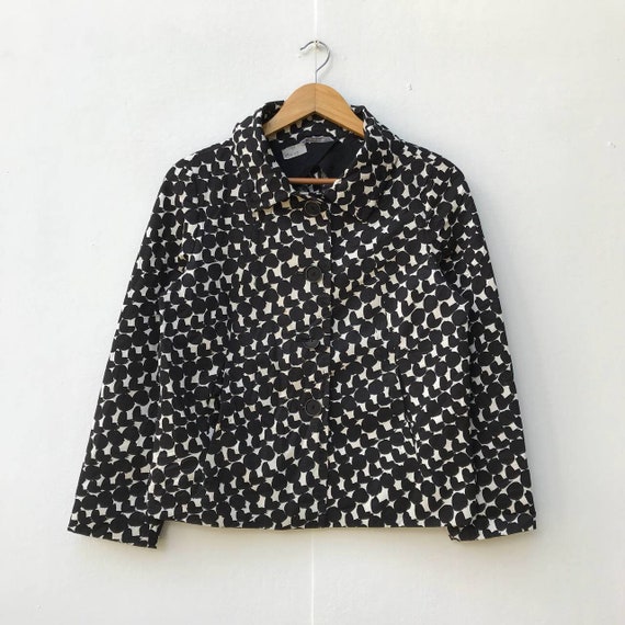 Rare !! Vintage Max Mara Italian Designer Geometric D… Gem