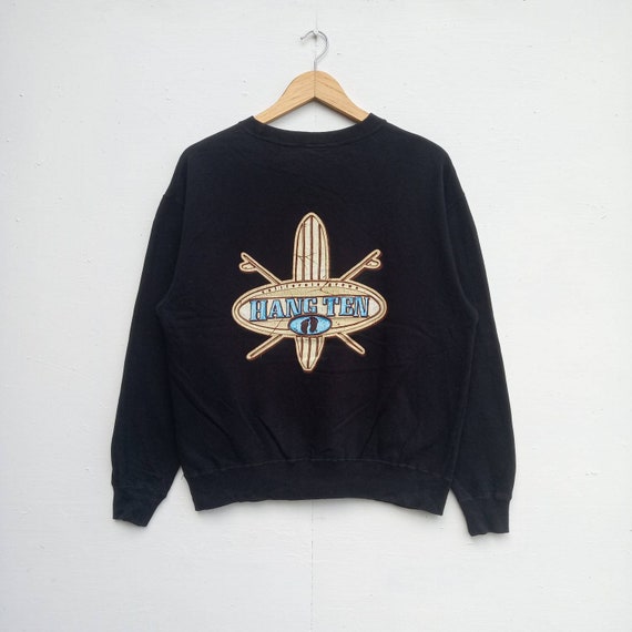 Rare!! HANG TEN Big Logo Surf Style Hawaii Surfer