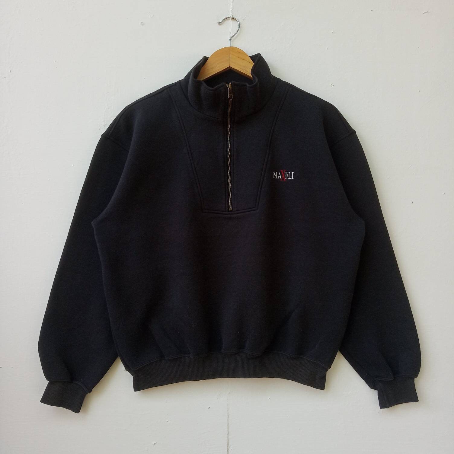 Rare Maxfli Sport Half Zipper Sweatshirts Pullover Size M - Etsy