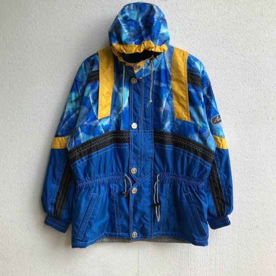 Rare Accelarate Skiwear Color Design Heavy Jacket Hoodie | Etsy