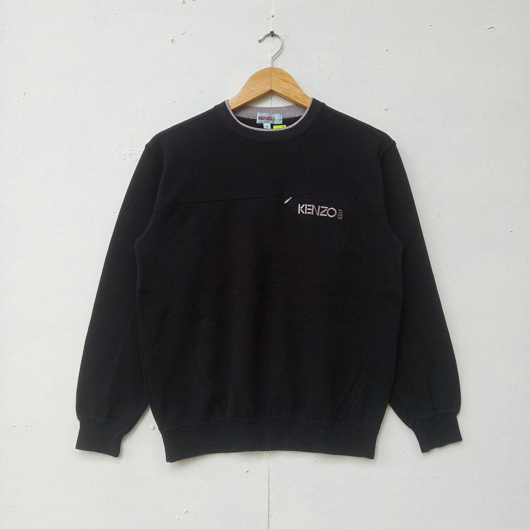 KENZO Golf Embroidery Style Small Logo Sweatshirts Pullover - Etsy