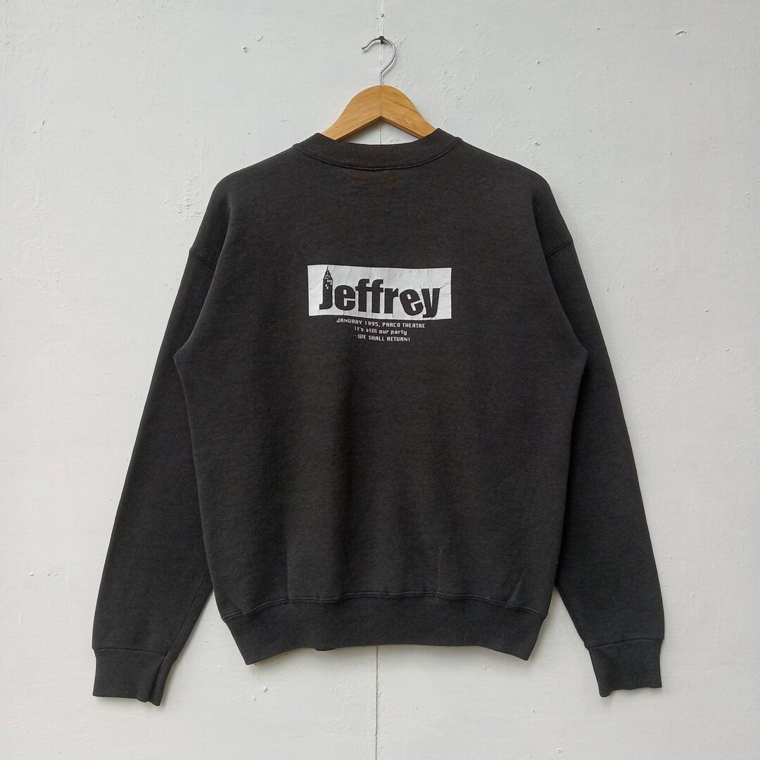 Vintage 90s JEFFREY Actor Movie Sweatshirts Crewneck Size M - Etsy