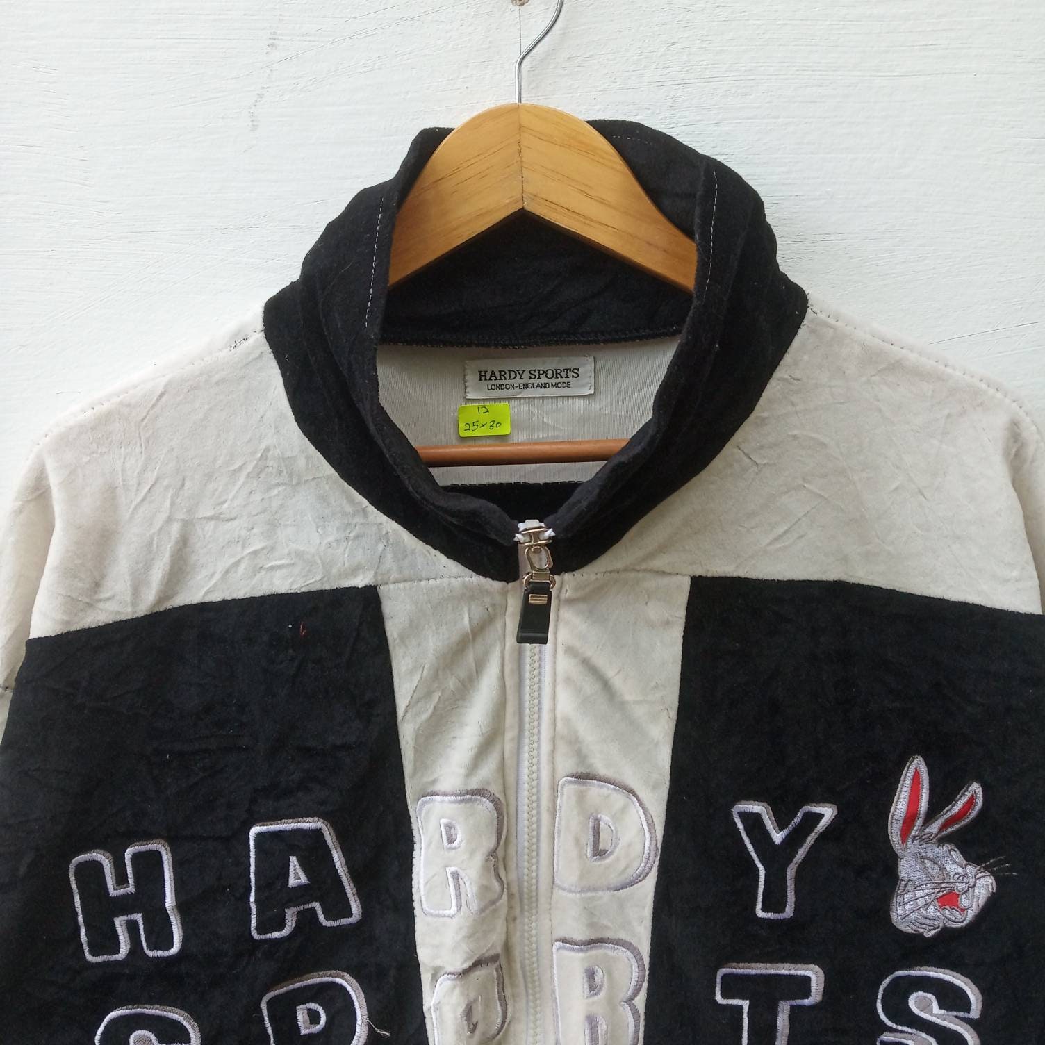 Hardy Sports X Roger Rabbit Embroidery Big Logo Full Zipper - Etsy