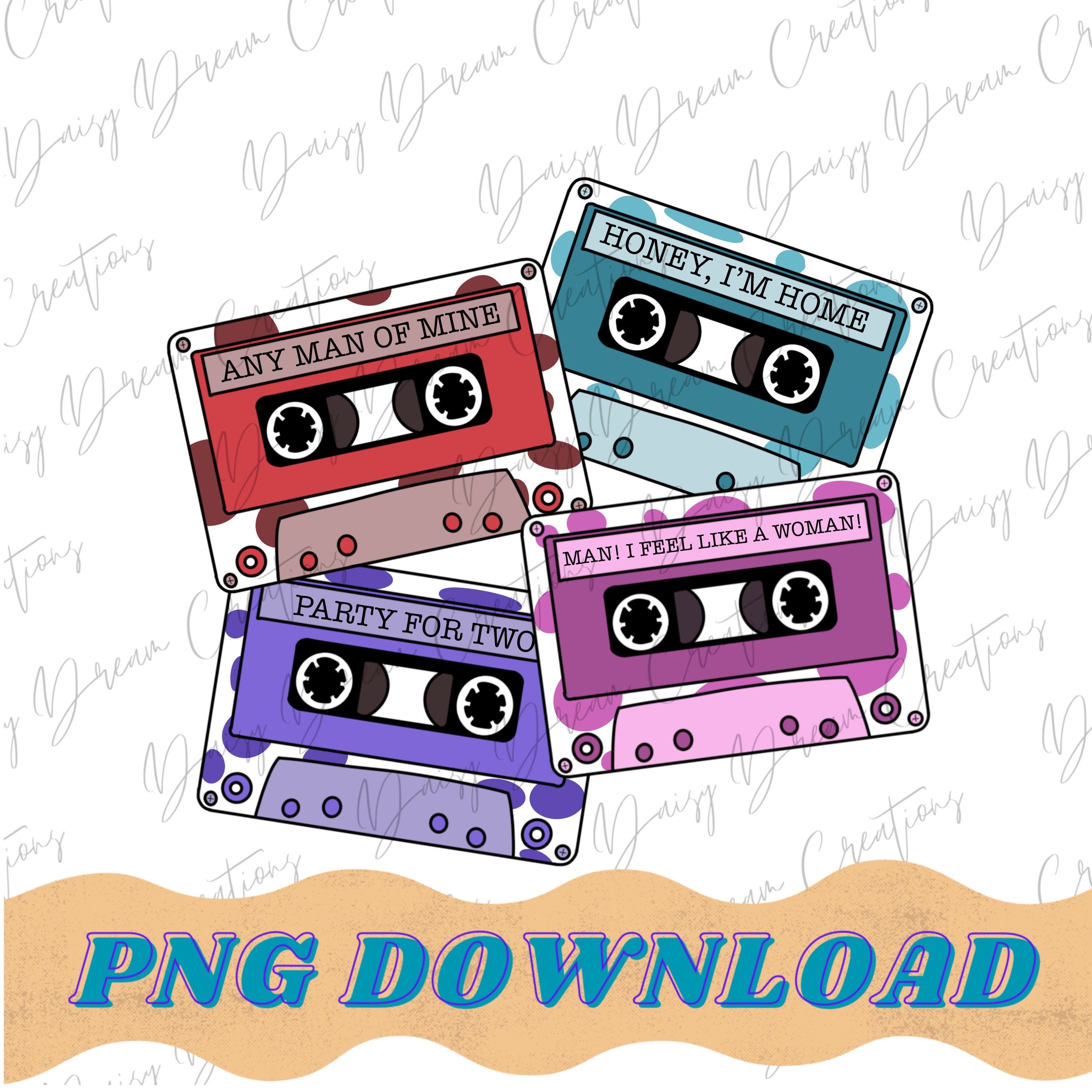 Shania Twain Cassette *png*