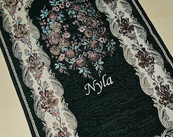 Personalised prayer mat –for baby and toddler Islamic gift with Name | Soft Salah Rug | Eid Present | Ramadan Gift for Children | Newborn