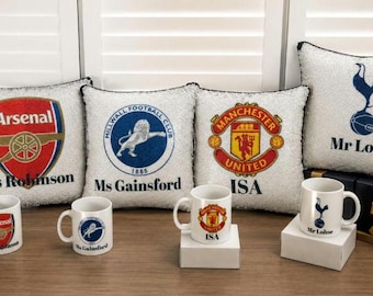 Arsenal Manchester United Fan Football Gift | Customised Mug