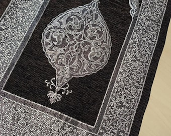 SALE Personalised Baby Toddler Prayer Mat| Soft Turkish Cotton Chenille Mini Rug, Islamic Gift CLEARENCE with any name | Ramadan Eid gift