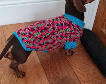 Dachshund jumper / sweater / jacket / coat/ sausage dog