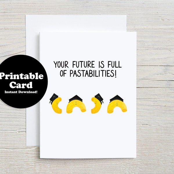 Pastabilities Graduation Etsy