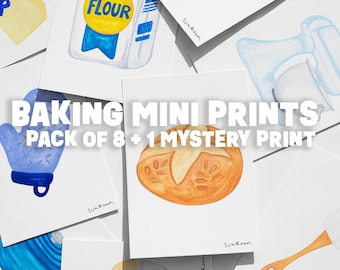 Mini Vending Machine Baking Print Set