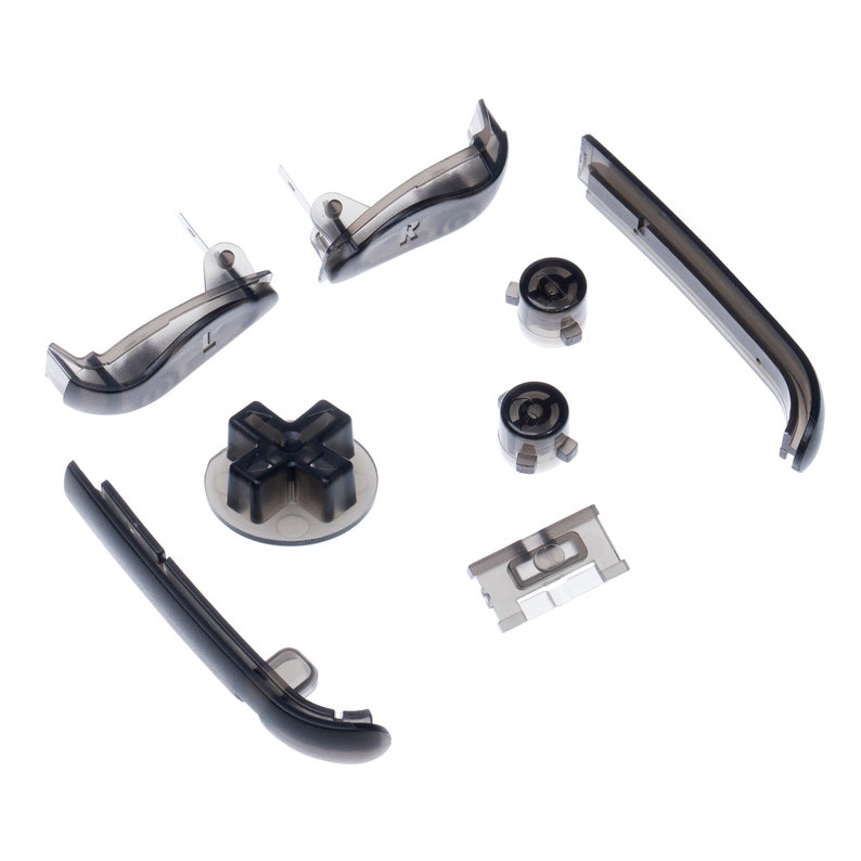 Game Boy Advance Prestige Buttons Clear Black