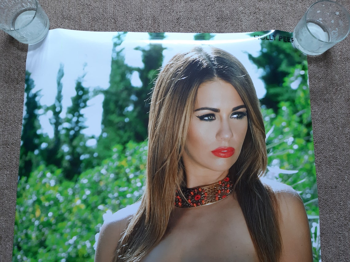 Very Rare 'Holly Peers' Topless Lifesize Door Poster Etsy