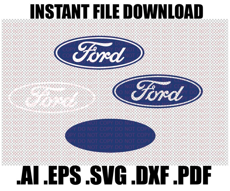 Download Ford Oval Vector Files Svg Dxf Eps Pdf Ai Layered Vector ...