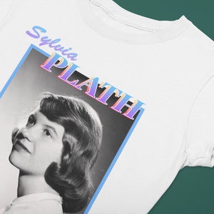 Sylvia Plath T Shirt | Literary Gifts for Book Lovers | Poetry gifts