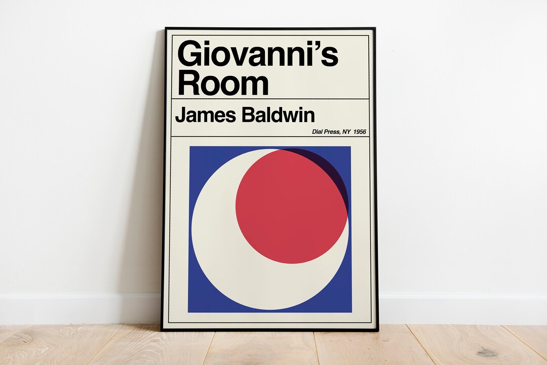 Giovanni's Room James Baldwin Literature Gift Book Print Literary Gifts ...