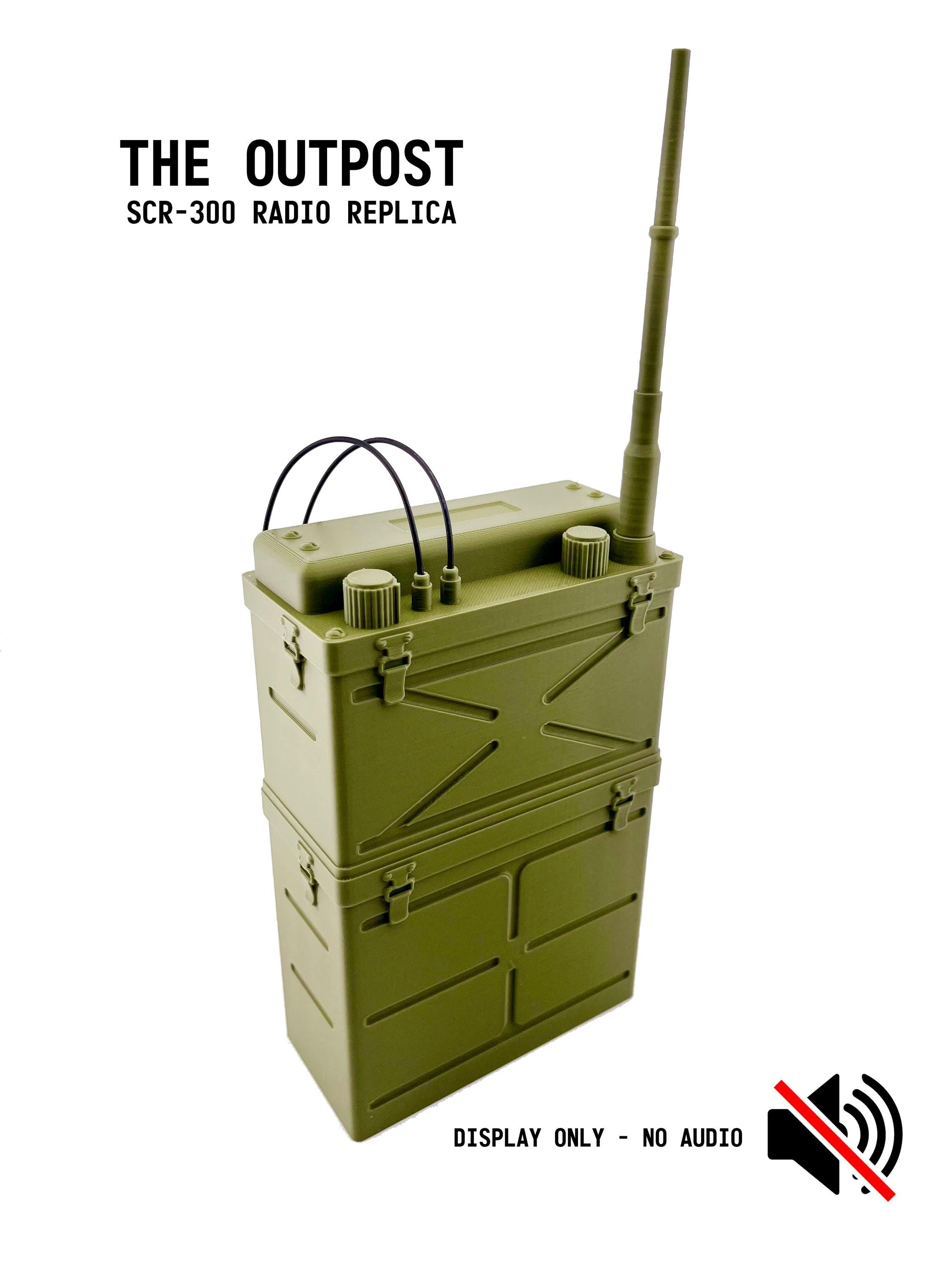 WW2 SCR-300 Radio Replica – 3D Printed Hell Let Loose Prop | WWII