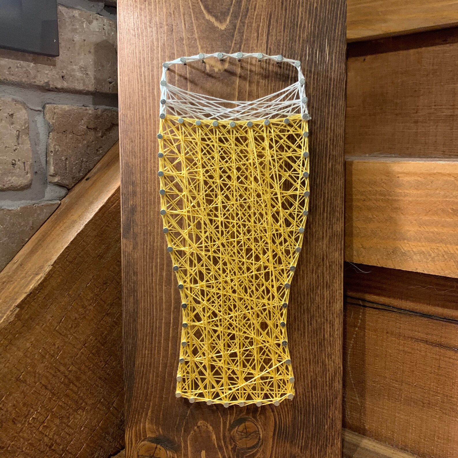 Beer string art gift for beer lover | Etsy