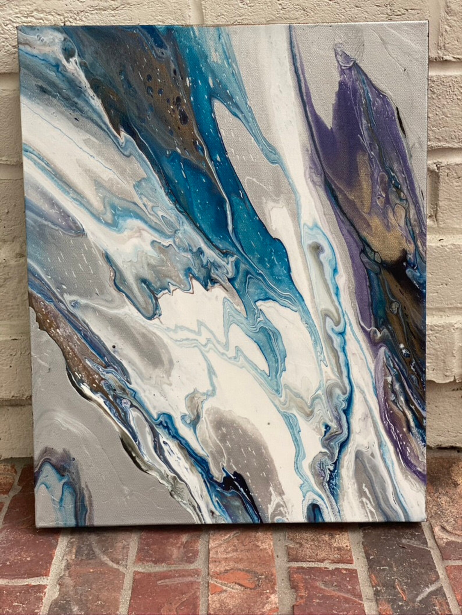 Acrylic Fluid Art 3 Etsy