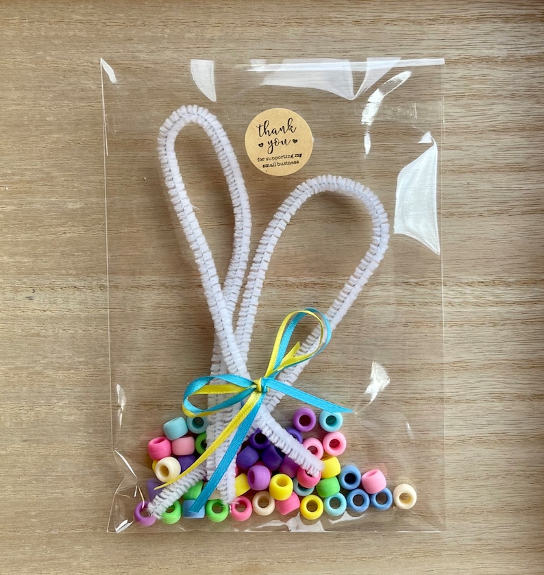 Easter Bunny & Chick Craft Stick Kit, Kids Paint Activity - Etsy