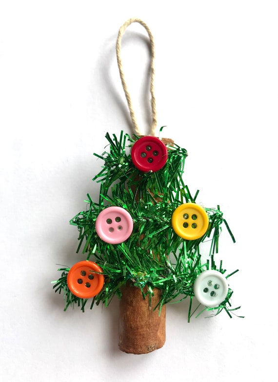 Cinnamon Christmas tree ornament, DIY ornament kit