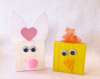DIY knutselset paashaas en kuiken Decor