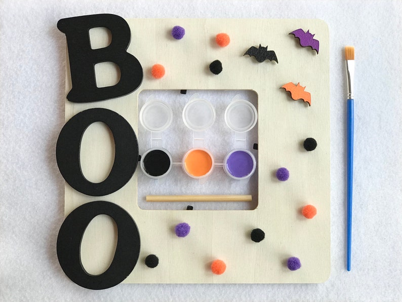 Halloween Craft for Kids Halloween Picture Frame Craft Etsy