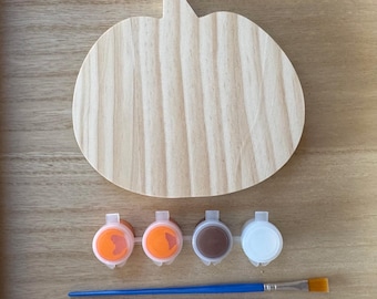 Kit de coloration de citrouille d'automne, kit de peinture d'action de grâces pour enfants et adultes.