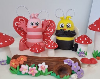 Custom Fondant Cake Toppers: Personalized Figurines & Decorations