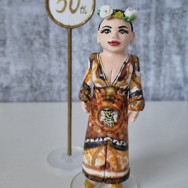 Personalised Figure, Minime, Figurine, Sculpt Yourself, Cake topper, Gift, Bridal, Clay, Custom, look alike, Resemble, Birthday, gift idea