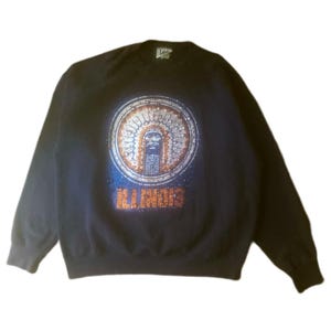 Vintage University of Illinois Fighting Illini Chief Crewneck Sweatshirt - XL