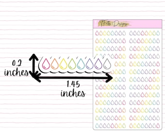 Planner Stickers - Water - Tracker