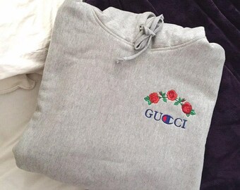 gucci champion hoodie real