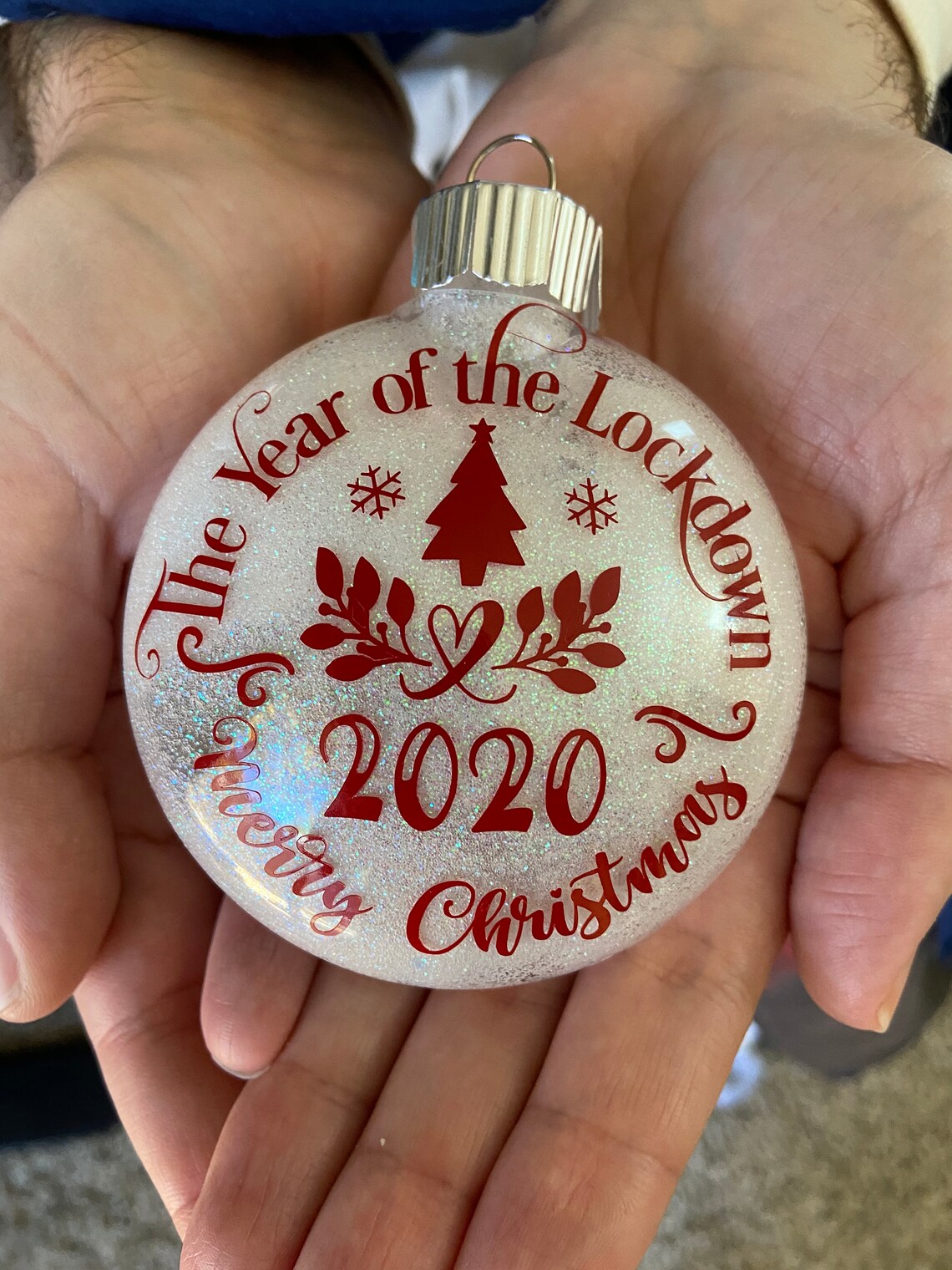 The Year of the Lockdown 2020 Christmas Ornament Etsy