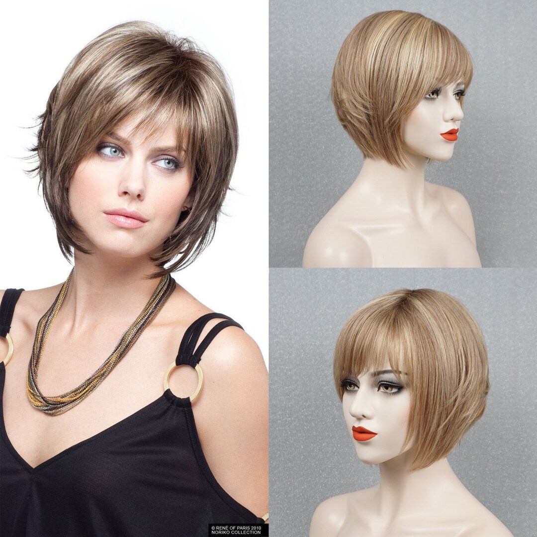 Ash Blonde Bob Wigs Human Hair Wigs for Women Blonde Etsy