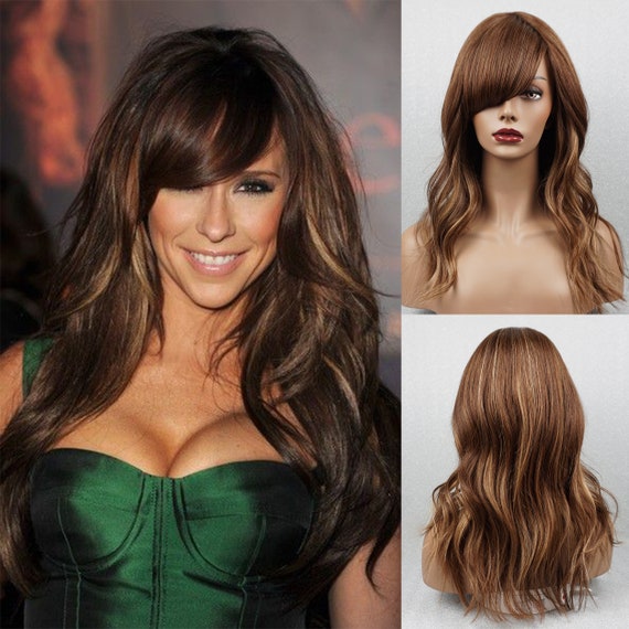 Buy 100 Human Hair Wigs for Women Brown Long Wave Party Wigs With Online in India - Etsy Buy 100 Human Hair Wigs for Women Brown Long Wave Party Wigs With Online in India - Etsy
