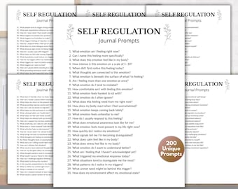 200 zelfregulerende dagboekaanwijzingen, emotionele regulatie, dagboekaanwijzingen, zelfontdekking, schrijfaanwijzingen, vragen over innerlijke genezing