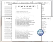 200 Inner Healing Writing Prompts, Emotional Wellness & Self Discovery Journal, Inner Child Healing, Trauma Healing, Shadow Work Journal