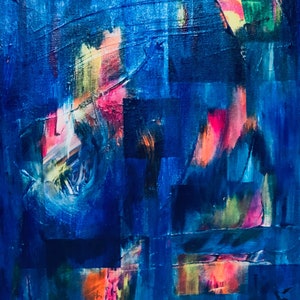 Original painting , Abstract Canvas Art , Ready to hang , Contemporary Art , Acrylic Wall decor , Gift for new homeowner , Modern wall art