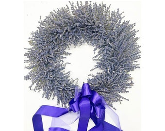 Lavender Wreath (40cm), Lavender decoration