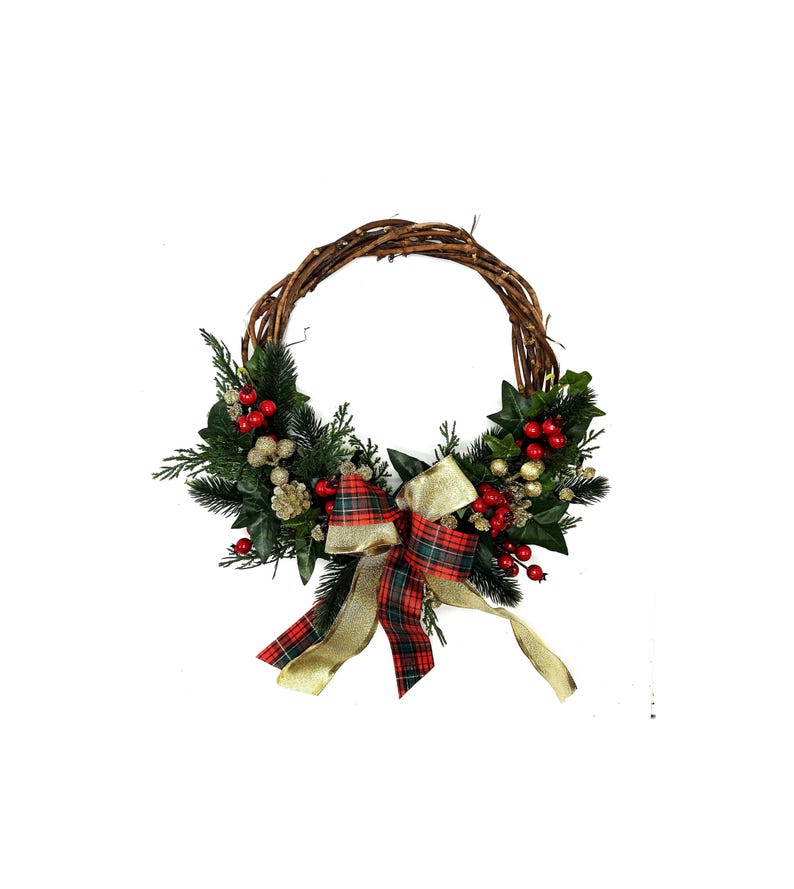 Christmas Wreath, Front Door Christmas Decoration Etsy Australia