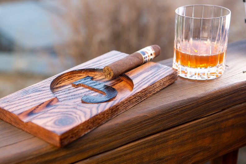Personalized Cigar Ashtray Etsy