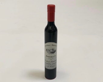 Chateau Brolly Wine Bottle Umbrella: Novelty Handbag Accessory