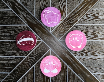 Pink Hero Coasters